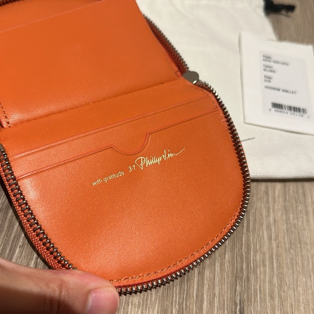 3.1 PHILIP LIM Blush Hudson Wallet - Picture 6 of 8